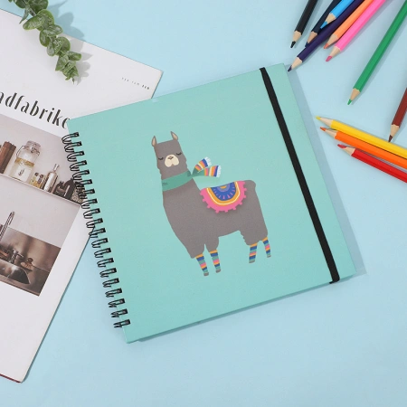 Customized hard shell strapping notebook, hard shell hard face cartoon animal notebook, square coil notebook customization Customized hard shell strapping notebook, hard shell hard face cartoon animal notebook, square coil notebook customization